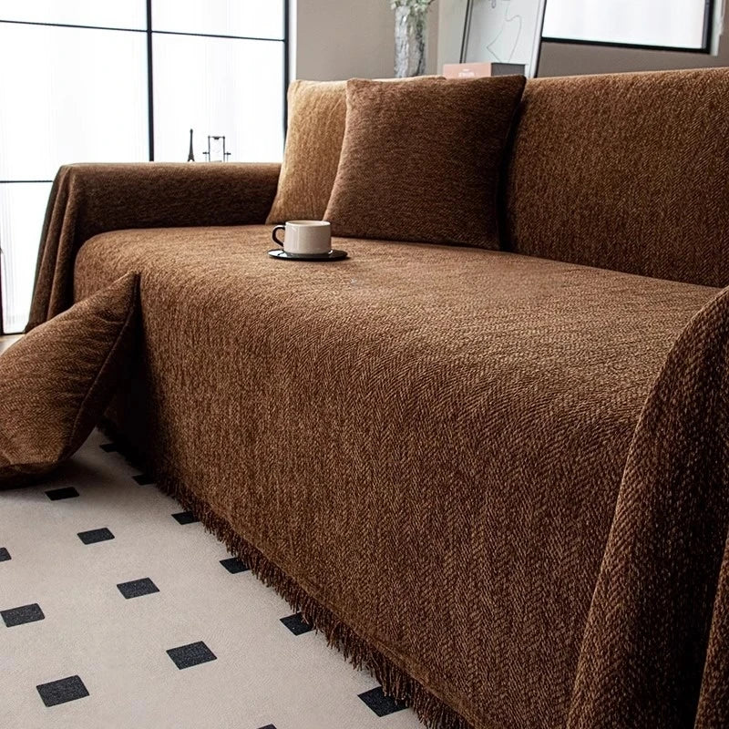 The Herringbone Sofa Throw