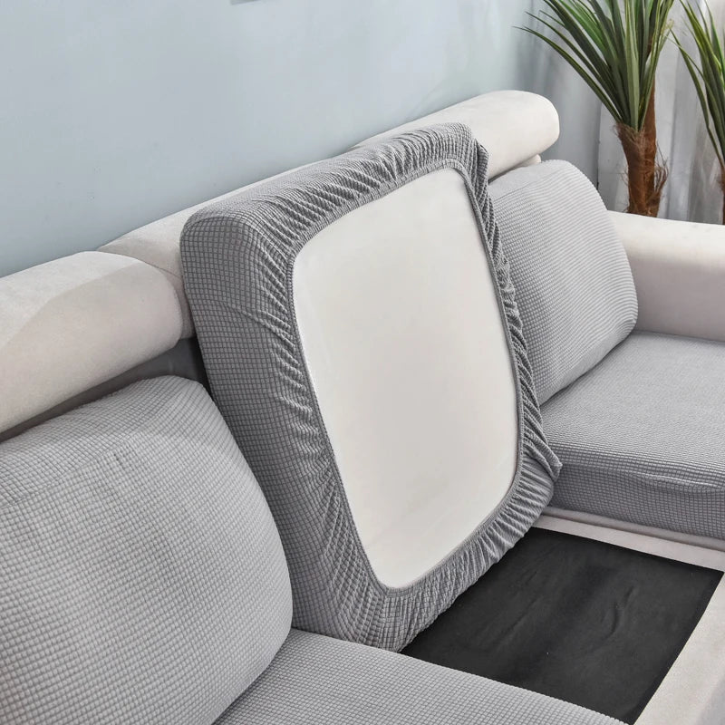 The Ribbed Stretch Cushion Cover