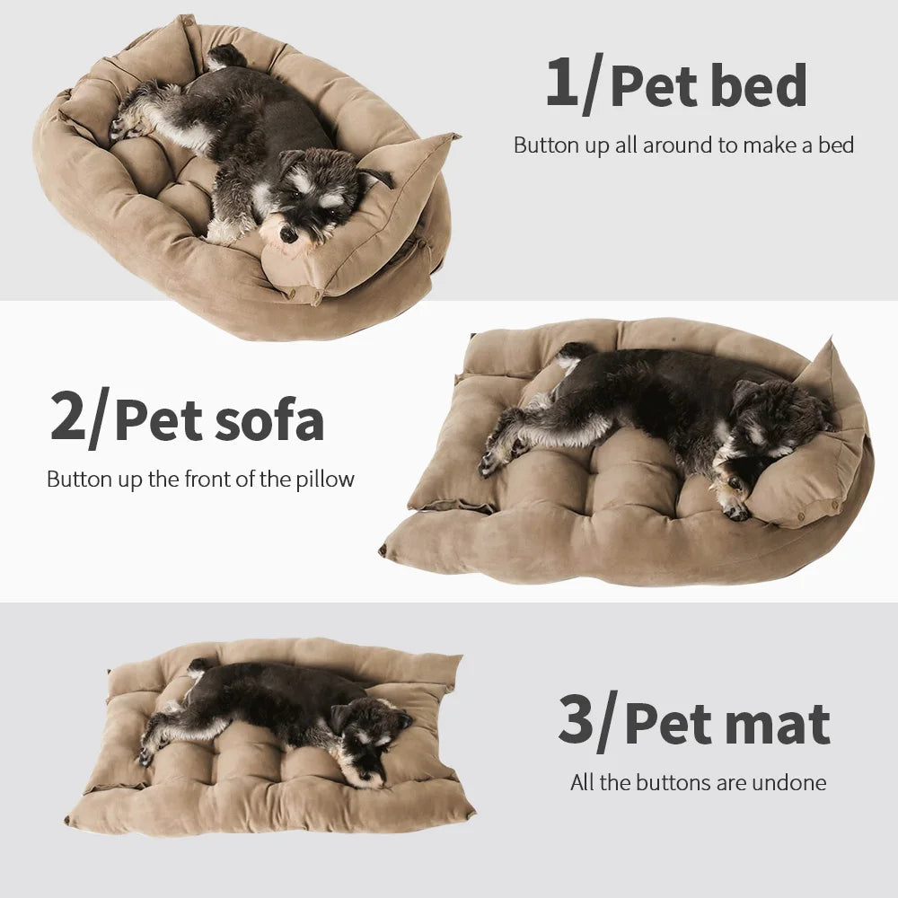 The Nook Convertible Pet Bed