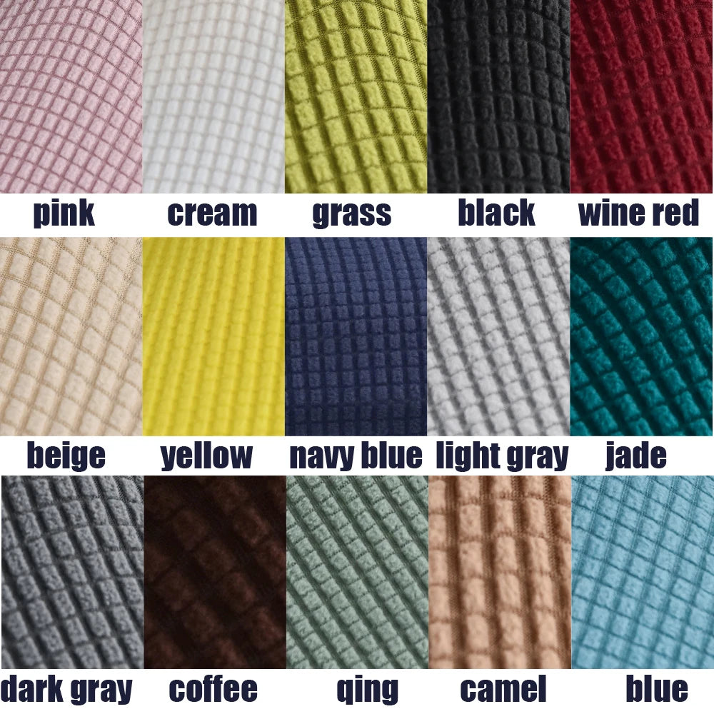 The Ribbed Stretch Cushion Cover