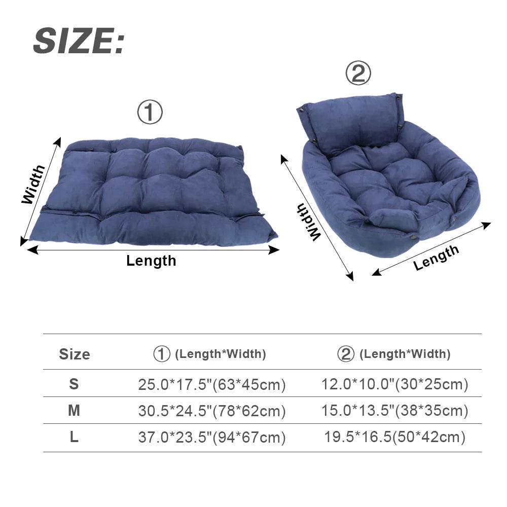 The Nook Convertible Pet Bed