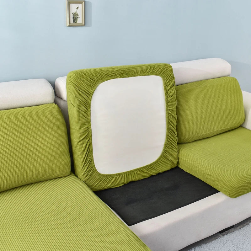 The Ribbed Stretch Cushion Cover