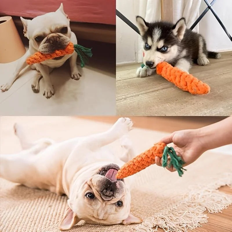 The Kitchen Garden — Rope Carrot Toy