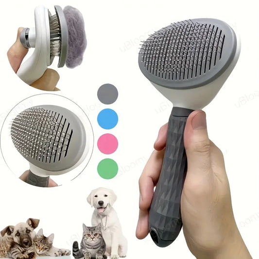 The Shedding Brush — Self-Cleaning