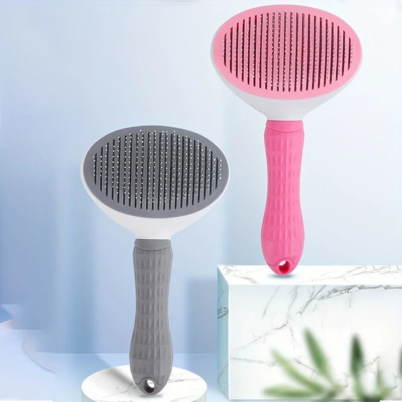 The Shedding Brush — Self-Cleaning