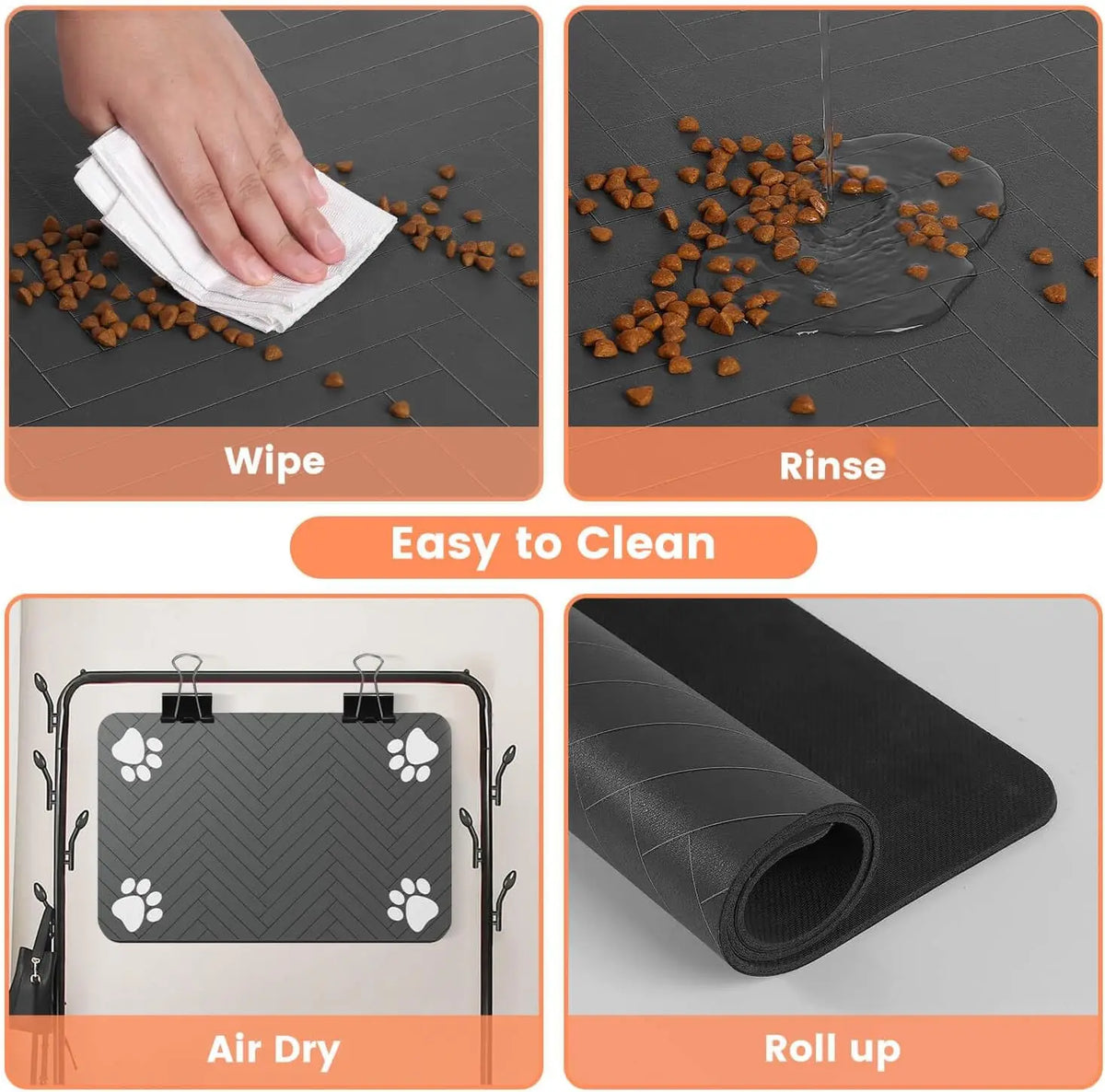 Quick Dry Pet Feeding Mat