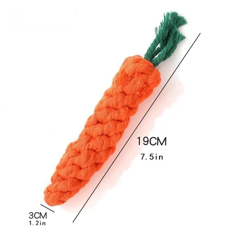 The Kitchen Garden — Rope Carrot Toy