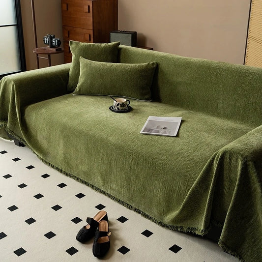 The Herringbone Sofa Throw