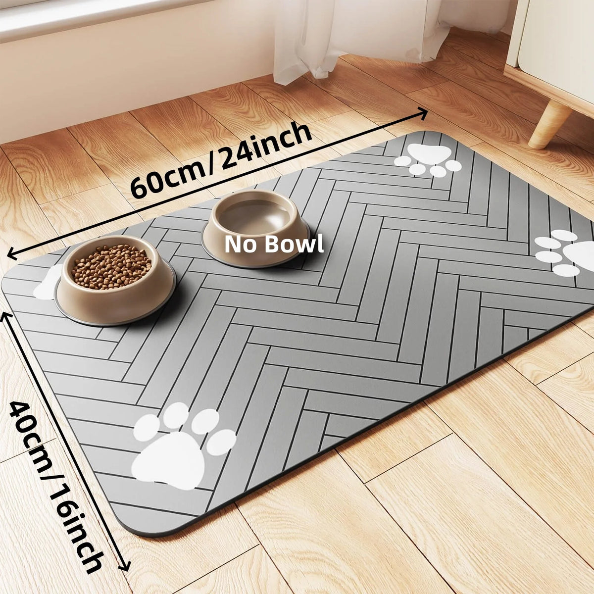 Quick Dry Pet Feeding Mat
