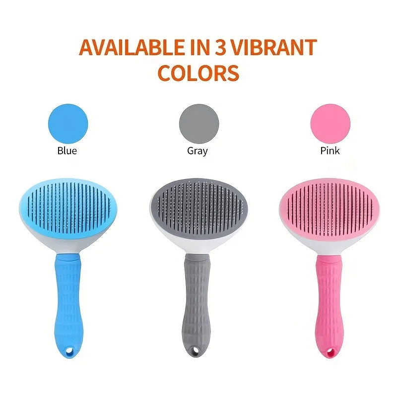 The Shedding Brush — Self-Cleaning