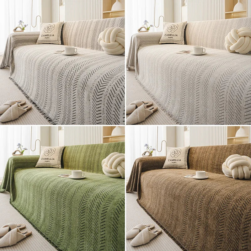 The Chevron Sofa Cover