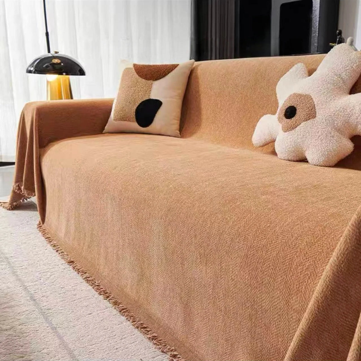 The Herringbone Sofa Throw
