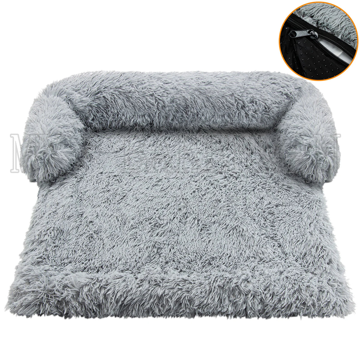 The Drape Plush Bolster Bed