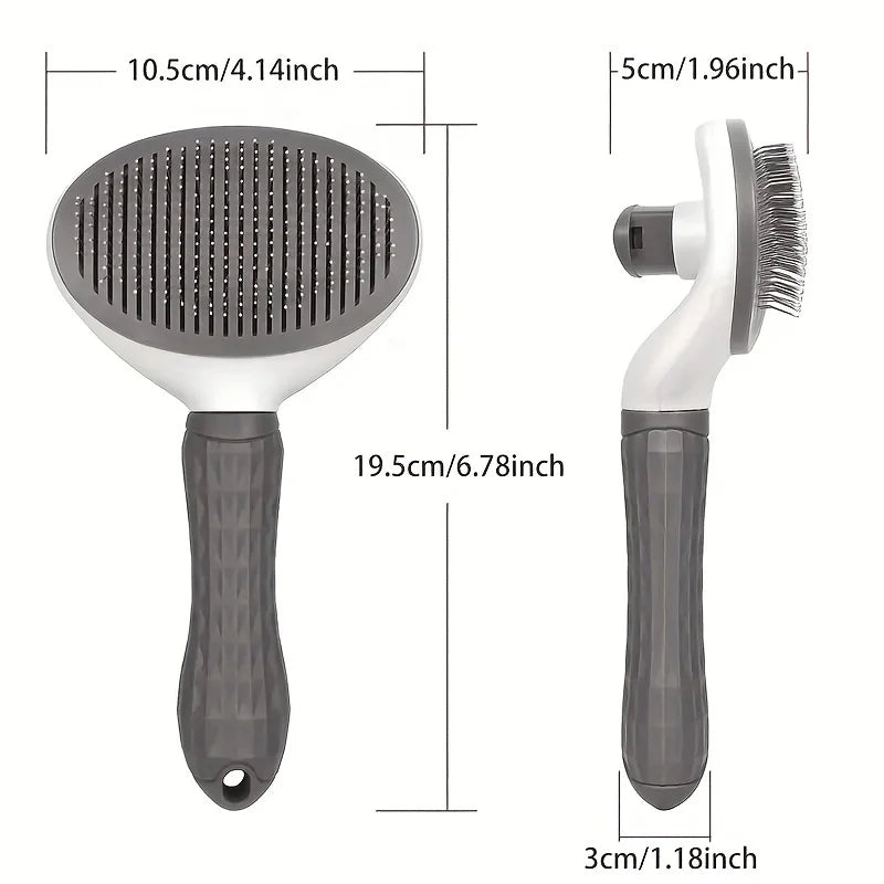 The Shedding Brush — Self-Cleaning