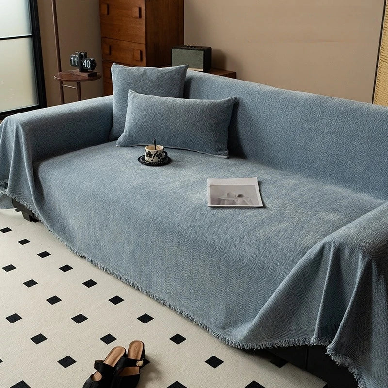 The Herringbone Sofa Throw