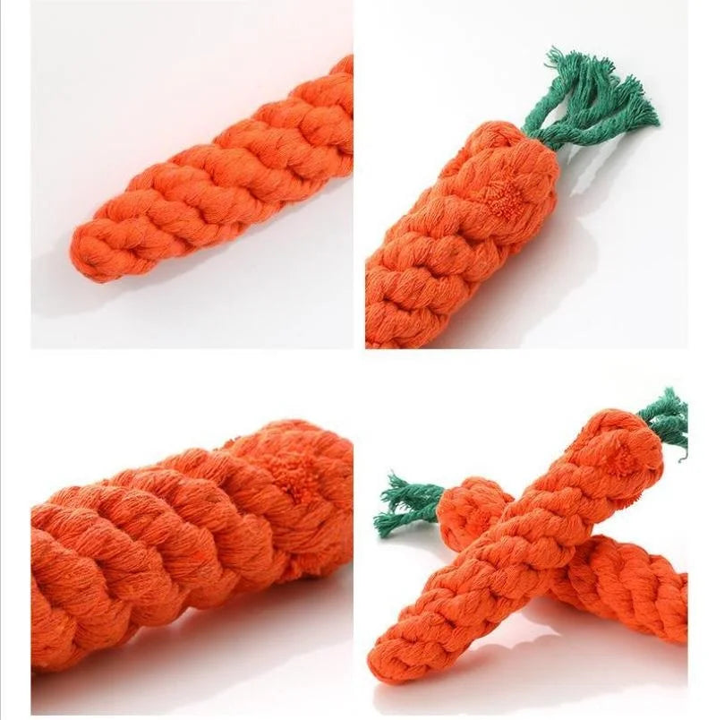 The Kitchen Garden — Rope Carrot Toy