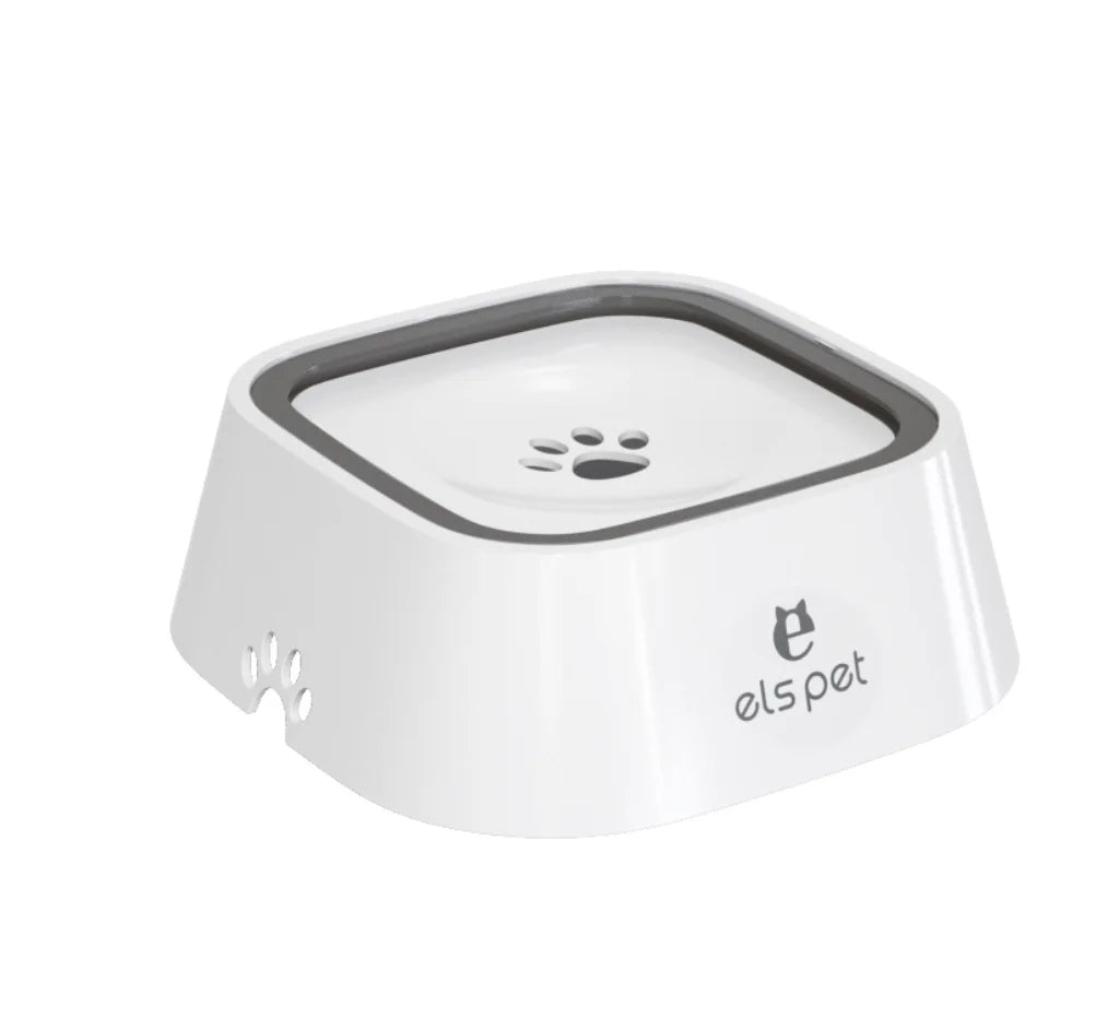 Dog Water Bowl No Spill Pet Water Bowl No Drip Slow Water Feeder with Floating Disk Anti-chock Bow Lick Bow