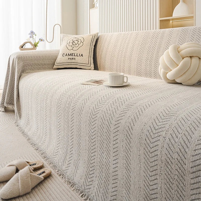 The Chevron Sofa Cover