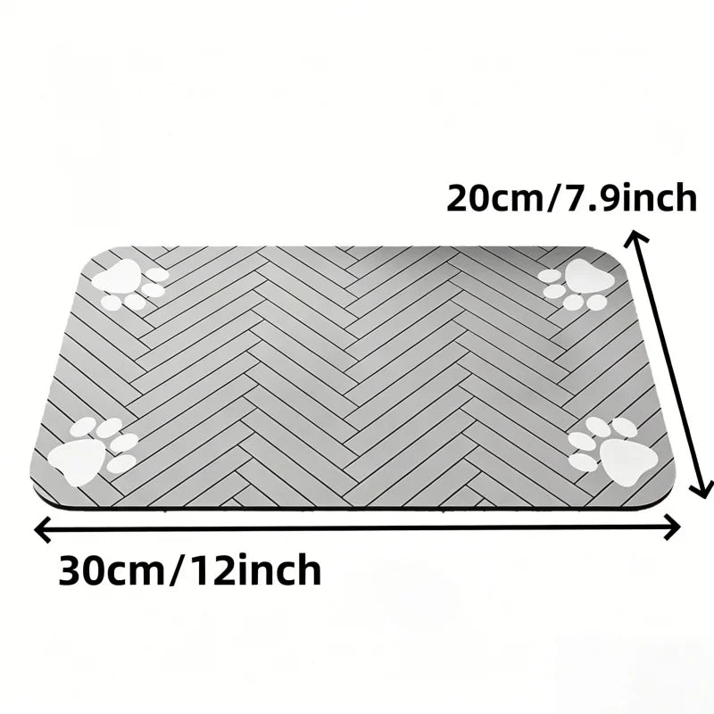 Quick Dry Pet Feeding Mat