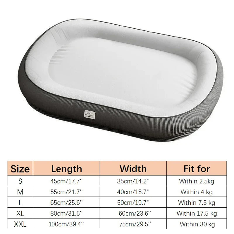 The Linden Bolster Bed