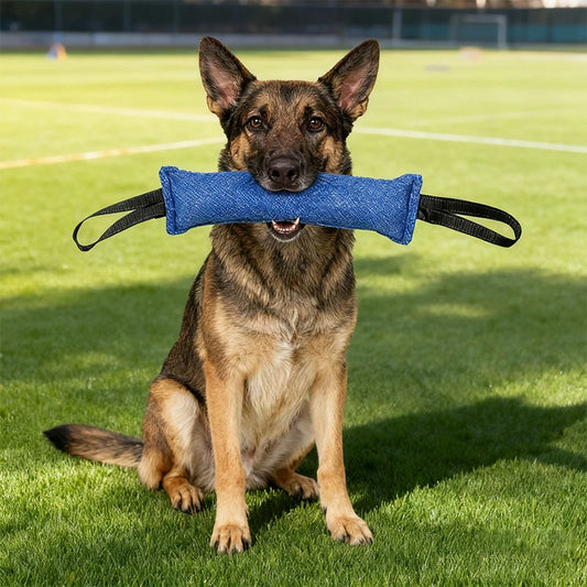 Dog Tug Toy Jute Bite Pillow Durable Training Equipment Interactive Training Toys For Large And Small Dogs