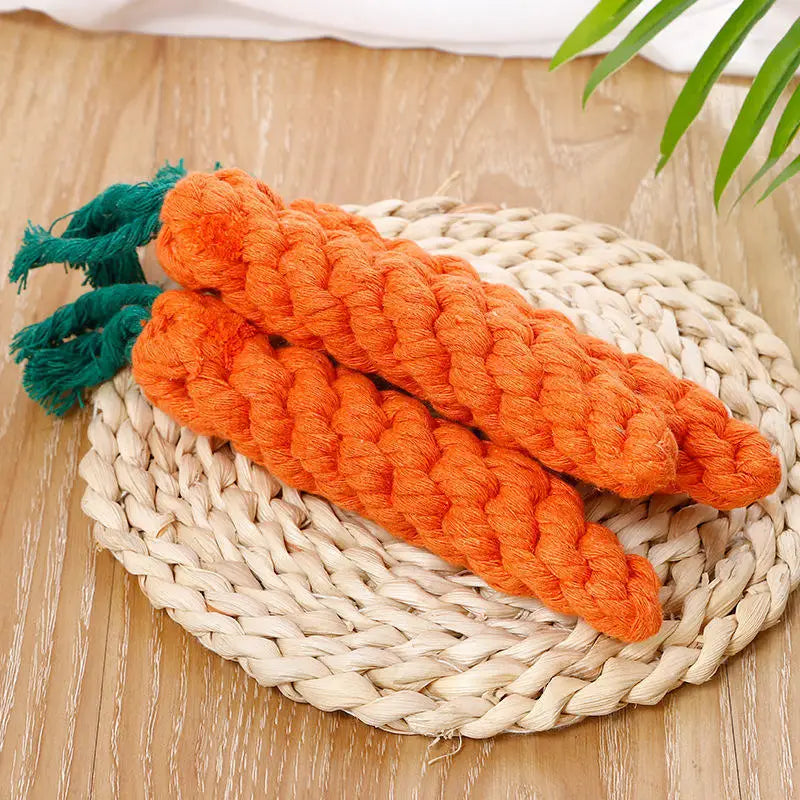The Kitchen Garden — Rope Carrot Toy
