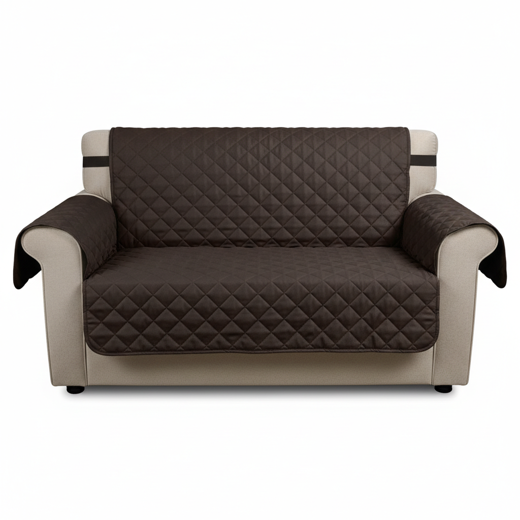 The Suede-Touch Sofa Protector