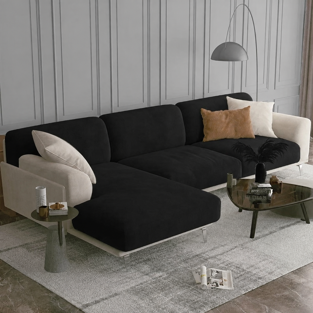 The Velvet Sofa Cushion Cover