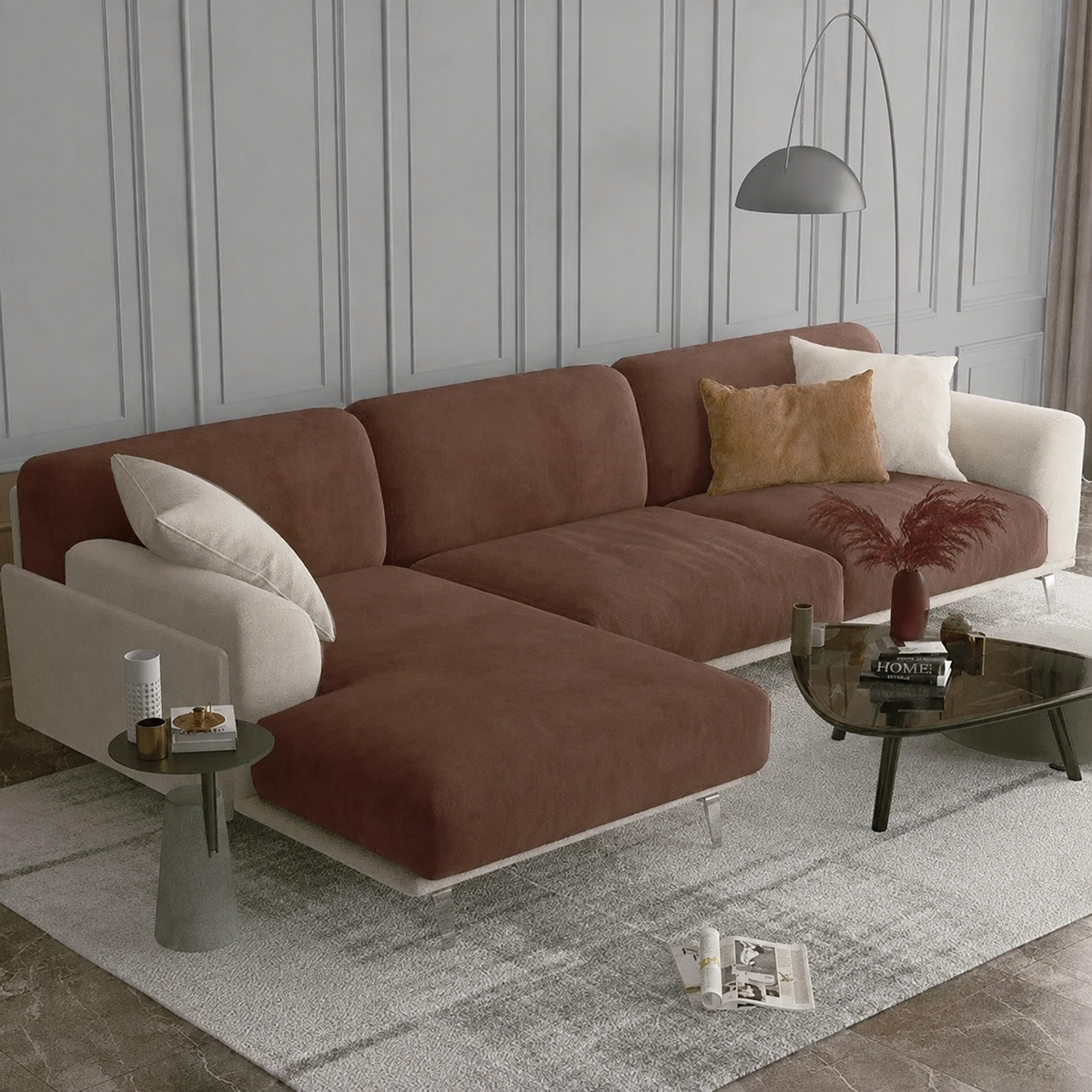 The Velvet Sofa Cushion Cover