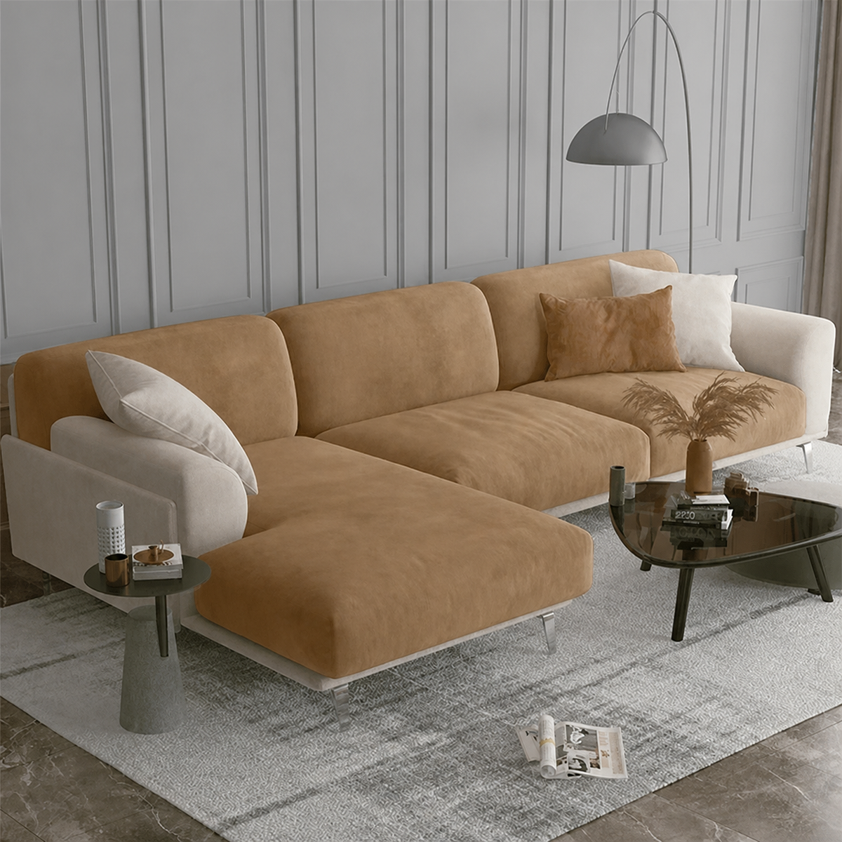The Velvet Sofa Cushion Cover