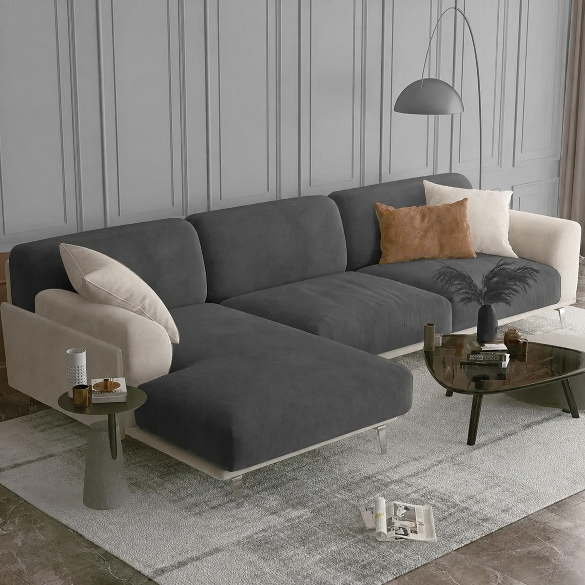 The Velvet Sofa Cushion Cover