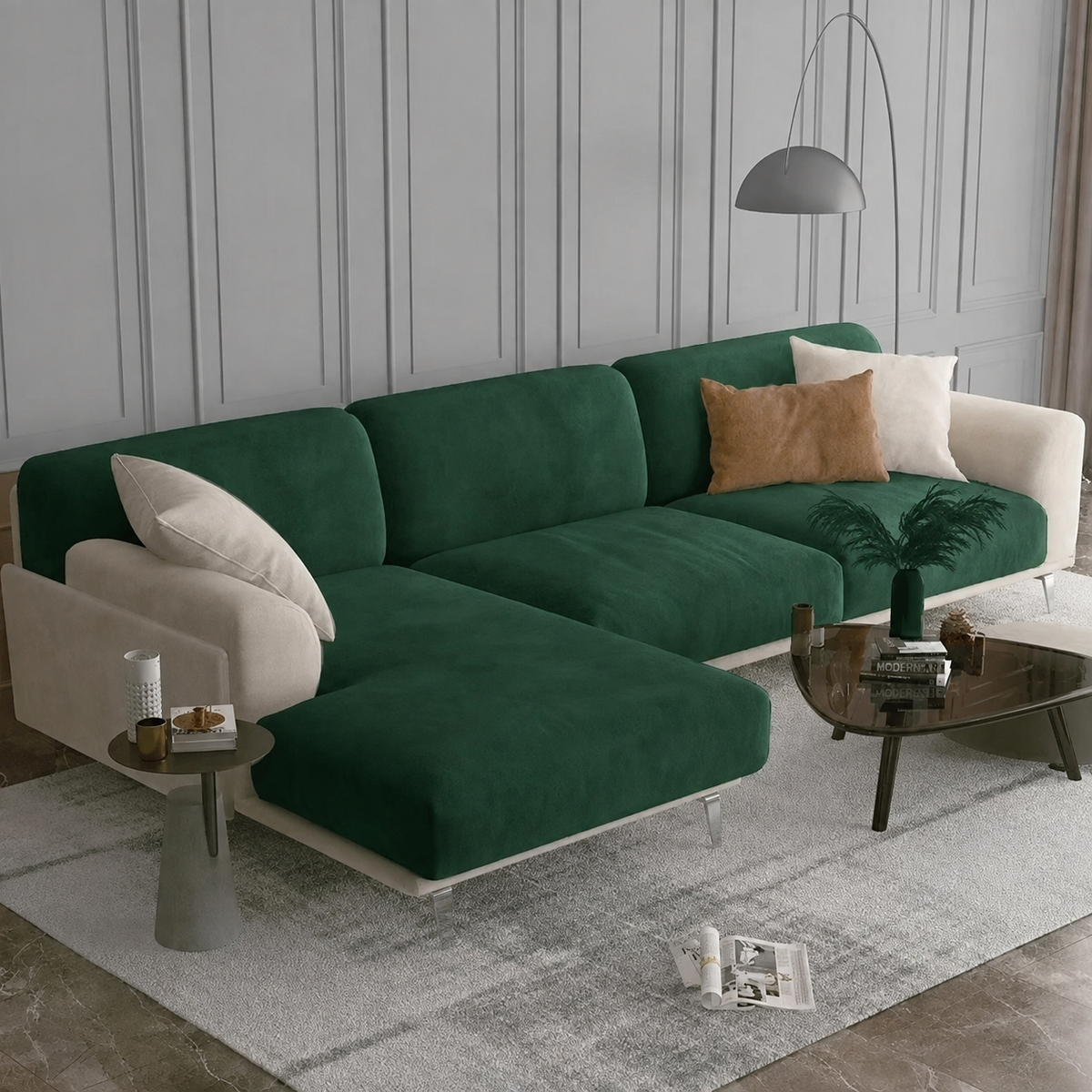 The Velvet Sofa Cushion Cover