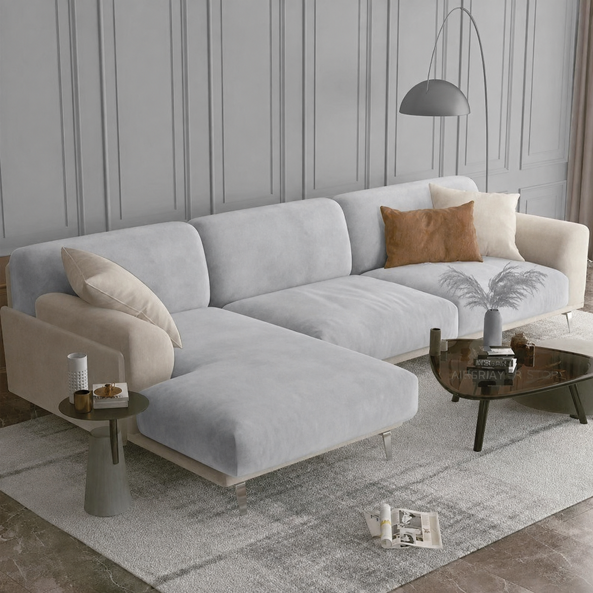 The Velvet Sofa Cushion Cover