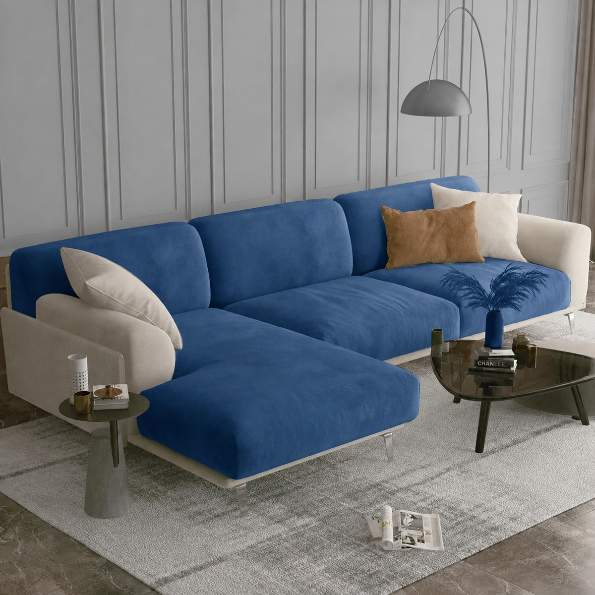 The Velvet Sofa Cushion Cover