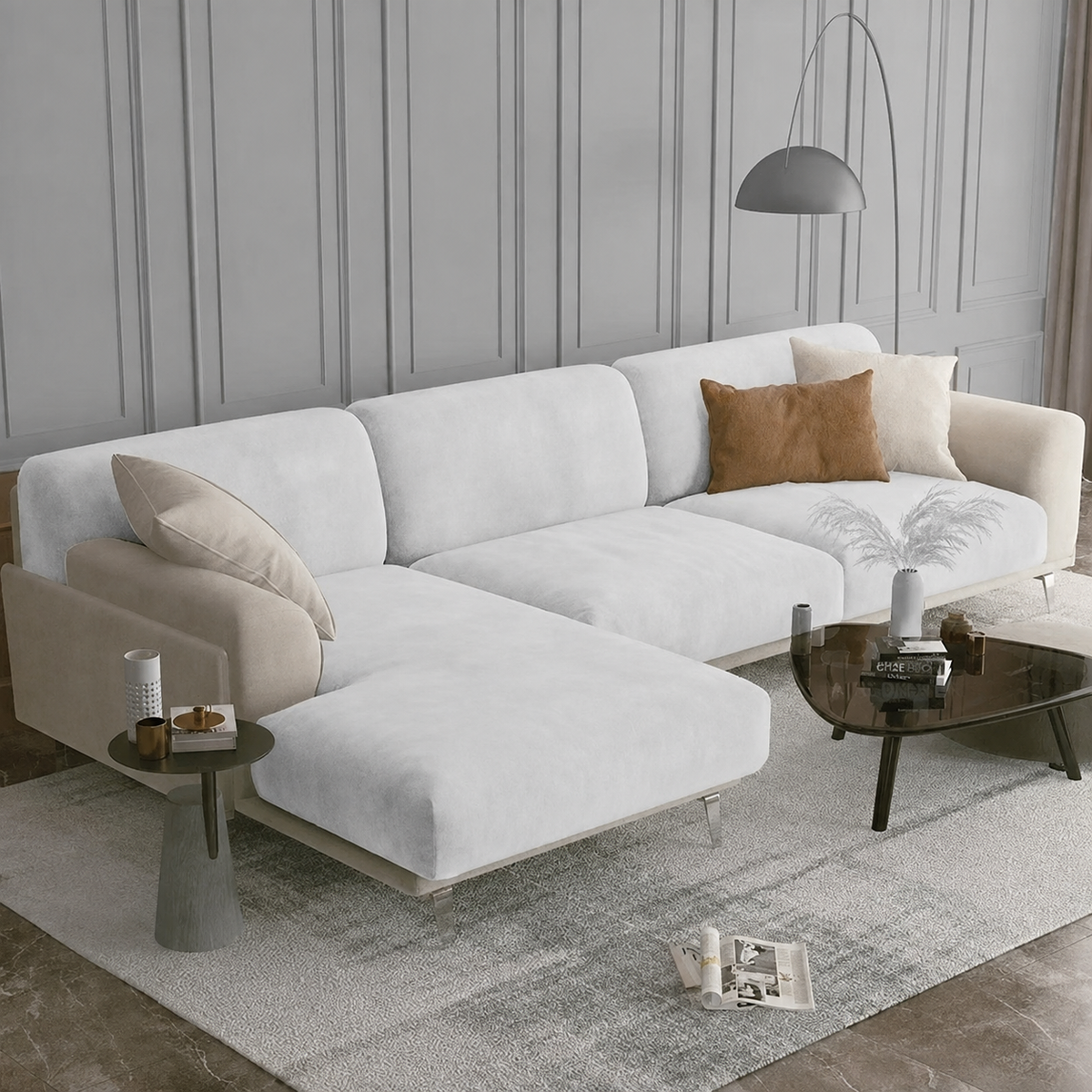 The Velvet Sofa Cushion Cover